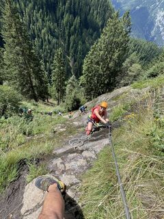 Photo de Thorsten Tom Freund le long du parcours