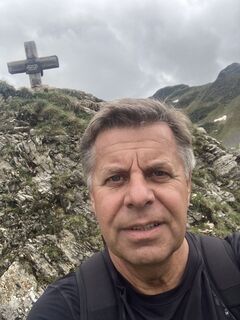 Foto von Dietmar Reuter entlang der Tour