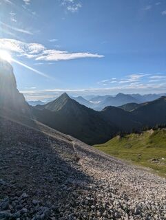 Foto von Julian Lewisch entlang der Tour