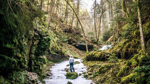 Die Xanderklinge ist eine abenteuerliche Schlucht