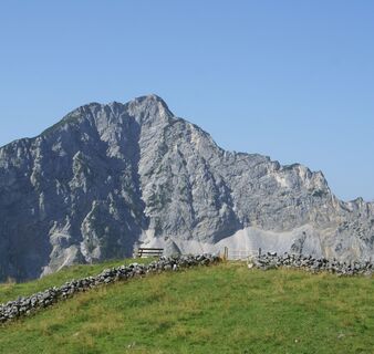 Ausblick bei der Wanderung zur Sonnwendbühelalm