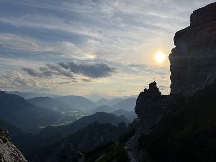 Foto von Christoph Hoedl entlang der Tour