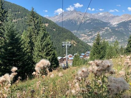 Blick auf Valfréjus