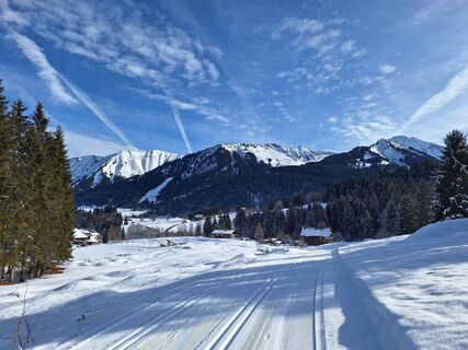 Photo de Katharina le long du parcours
