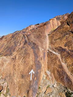 Foto von Sabrina Hackel entlang der Tour