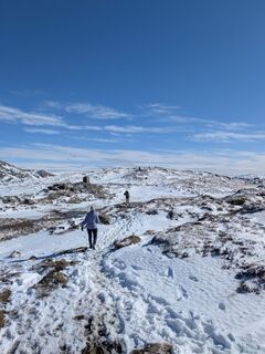 Foto de Carsten Holzhauer a lo largo del recorrido