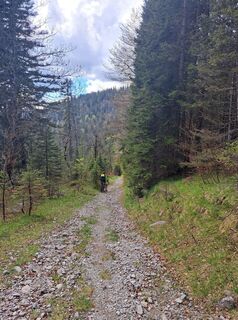 Fotografie z Christian Lerchster na trase