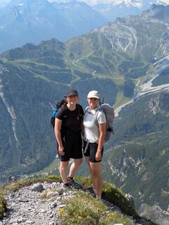 Photo de Martin Glaser le long du parcours