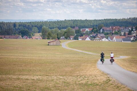 Unterwegs auf dem Naturpark-Radweg