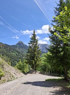 Foto von Miha Gros entlang der Tour