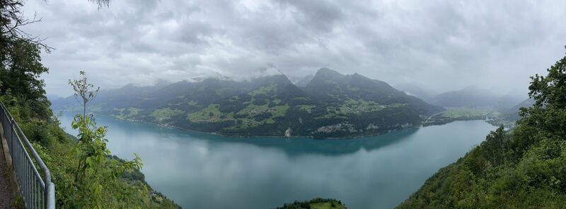 Foto von Rolf Limacher entlang der Tour