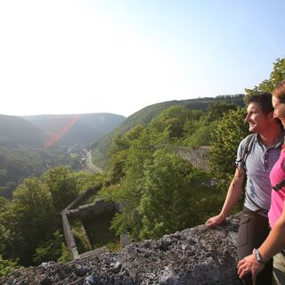 Ausblick von der Burgruine Hohenwittlingen