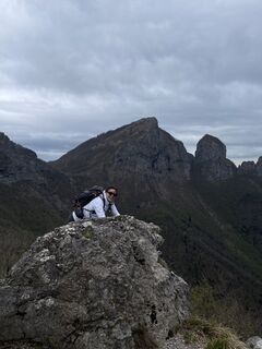 Fotografia z Serena Ancori na trase