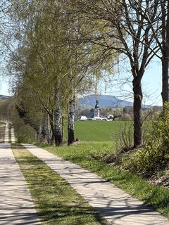 Foto de Ullrich Klemm a lo largo del recorrido