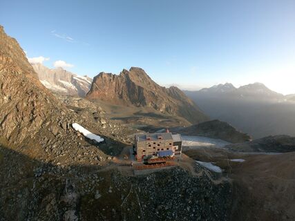Britanniahütte von oben