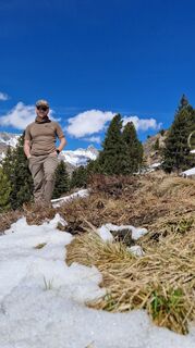 Foto de Philipp Englert a lo largo del recorrido