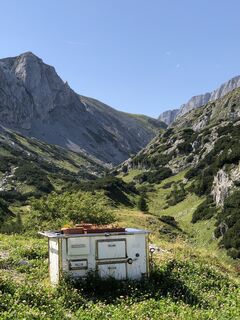 Foto von Barbara Schober entlang der Tour