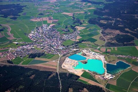 Luftbild Ostrach