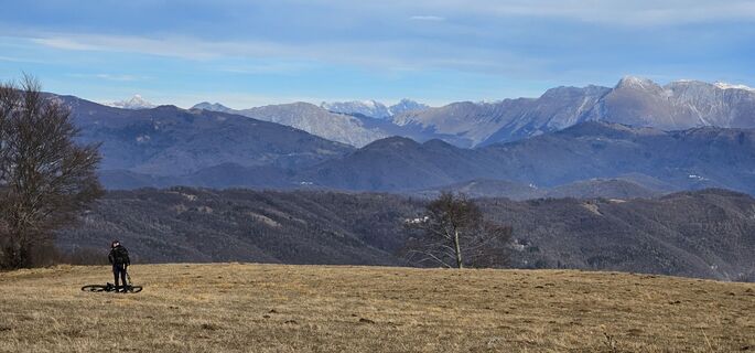 Foto von Nico entlang der Tour