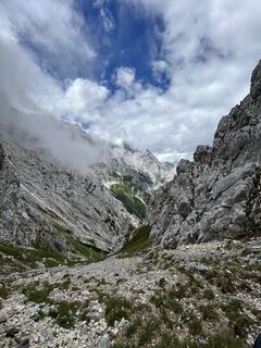 Foto von Isabell Lo Castro entlang der Tour