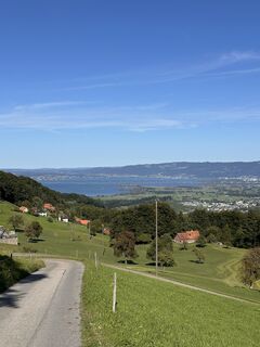 Photo de Cyrill Bischof le long du parcours