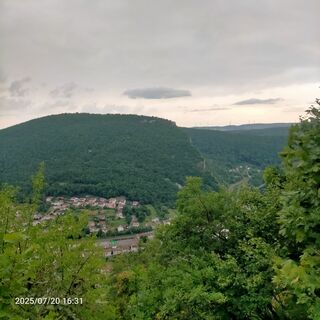 Foto de Adrien Garniron a lo largo del recorrido