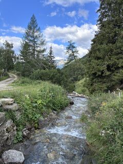 Photo de Andreas le long du parcours