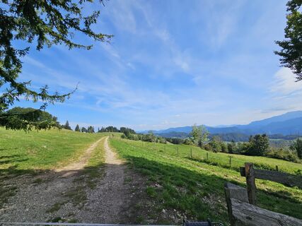 Foto von Elisabeth Wecer entlang der Tour