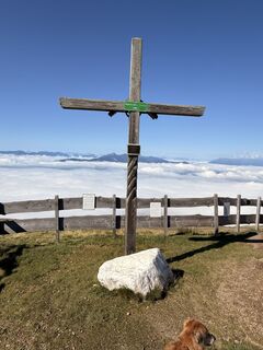 Foto de Hans Peter Gröchenig a lo largo del recorrido