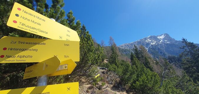 Foto von Babsi Tschabitscher entlang der Tour