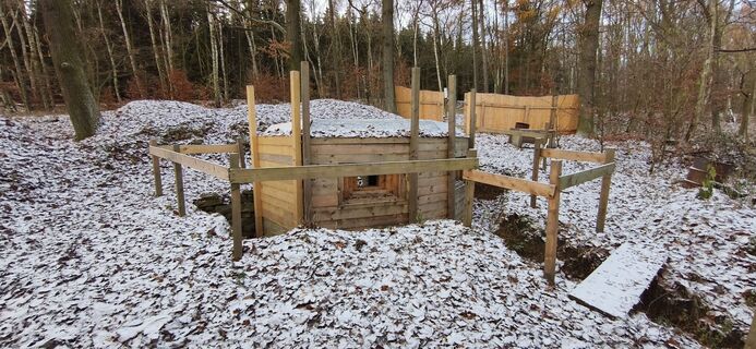 Zdjęcie z Josef Frys wzdłuż trasy