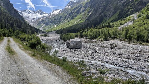 Foto von Ralph Schneck entlang der Tour