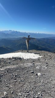 Photo de Christian Blaas le long du parcours