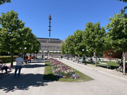 Foto von Werner Haaser entlang der Tour