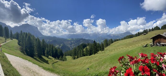 Foto von Dagmar Gaertner entlang der Tour