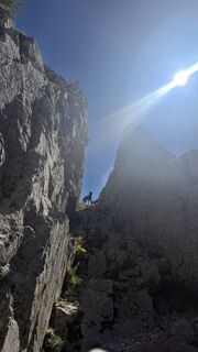Photo de Lena Ho le long du parcours
