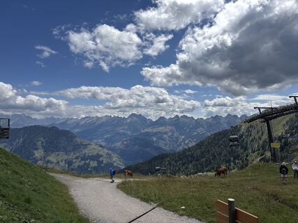 Foto von Luca Cazzuoli entlang der Tour