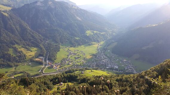 Blick vom Gopf nach Mellau