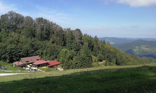 Ausblick von der Lilienfelder Hütte
