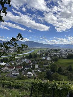 Foto von Cyrill Bischof entlang der Tour