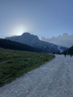 Foto von Nicola Lunardi entlang der Tour
