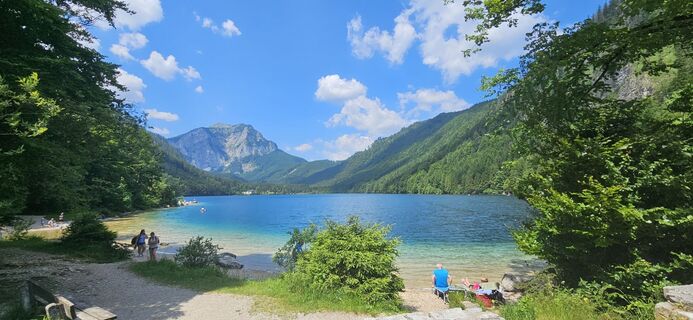 Photo de Johann Schallinger le long du parcours