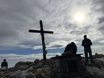 Foto von Margreth Reiter entlang der Tour