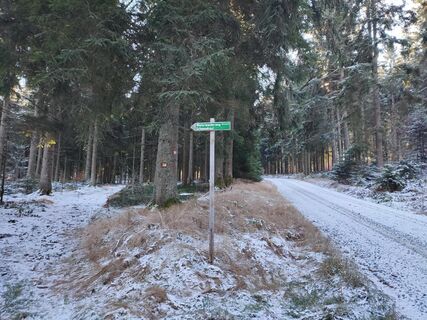 Beide Wege führen nach Schwendreut, wo es früher acht Häuser gab.