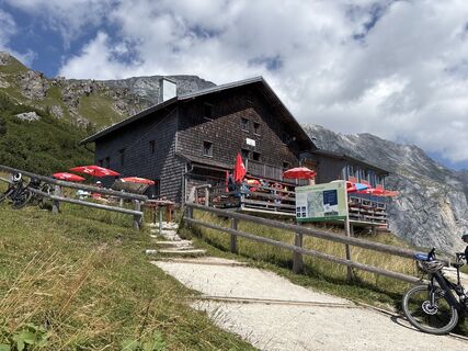 Foto von Heinz Sperl entlang der Tour