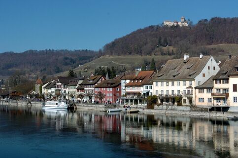 Stein am Rhein mit Burg Hohenklingen