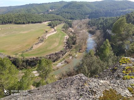 Foto de carmper a lo largo del recorrido