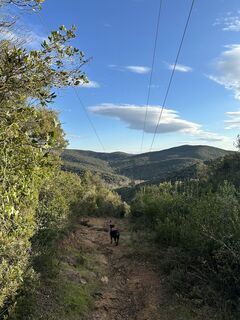 Foto von Barbara Faccioli entlang der Tour