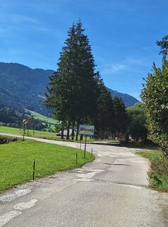 Photo de Isabella Peinsold-Klammer le long du parcours