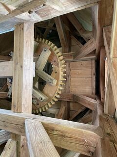 Meints Mühle Auich Tannenhausen Innenansicht